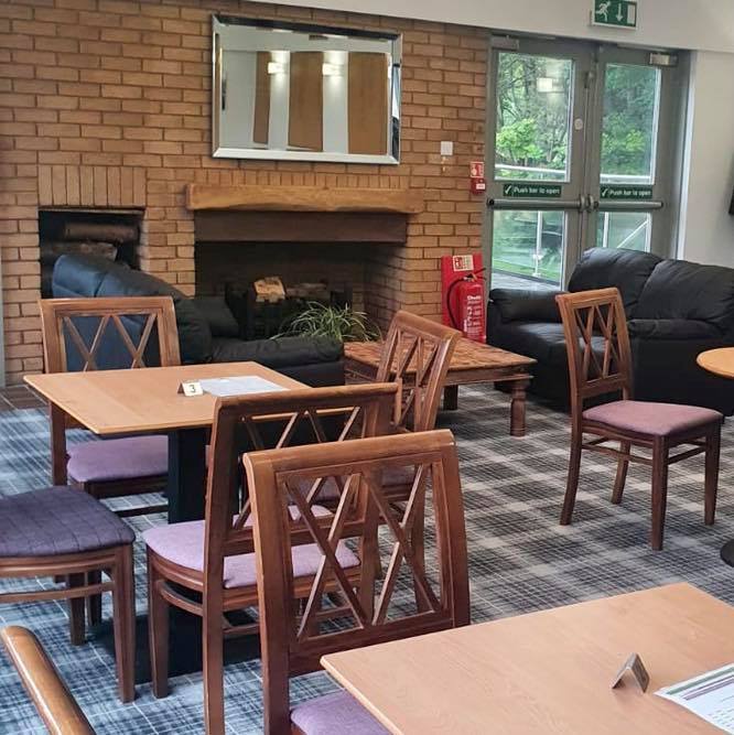 Indoor function room.